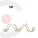 Lámpara colgante 2CLAT67