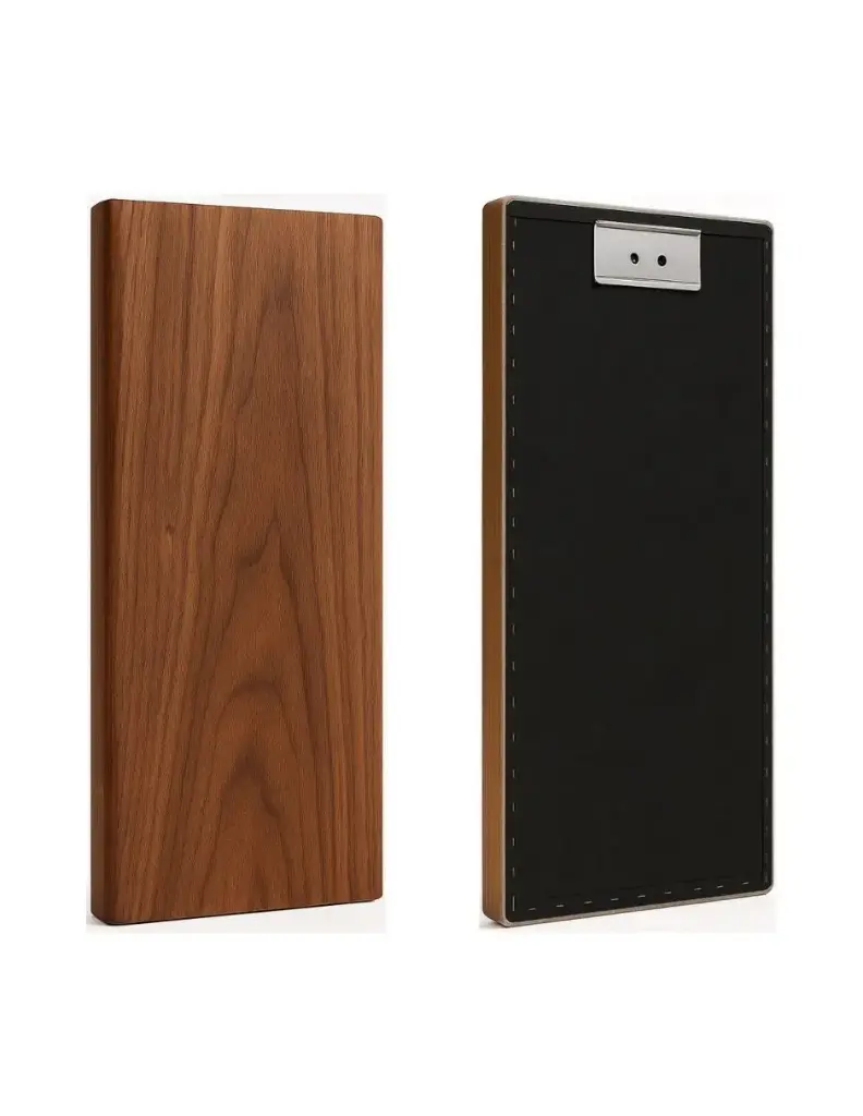 Paneles MODERN LUXURY NOGAL AMERICANO de 120 cm de altura y enchapado de madera natural