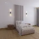 WALL FURNITURE PANELING® Beds 240, Cama de diseño con Cabecera 13 de tapicería de Calidad Superior + Base de cama Reforzado con angulos de Acero + Somier de Alta Resistencia 