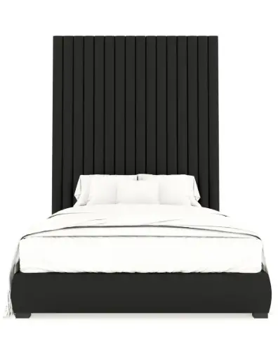 WALL FURNITURE PANELING® Beds 240, Cama de diseño con Cabecera 13 de tapicería de Calidad Superior + Base de cama Reforzado con angulos de Acero + Somier de Alta Resistencia 