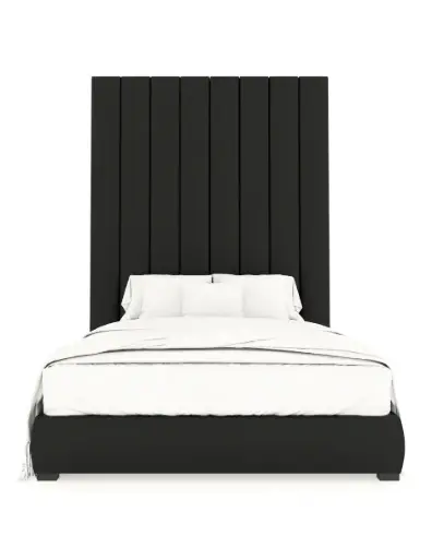 WALL FURNITURE PANELING® Beds 240, Cama de diseño con Cabecera 26 de tapicería de Calidad Superior + Base de cama Reforzado con angulos de Acero + Somier de Alta Resistencia 