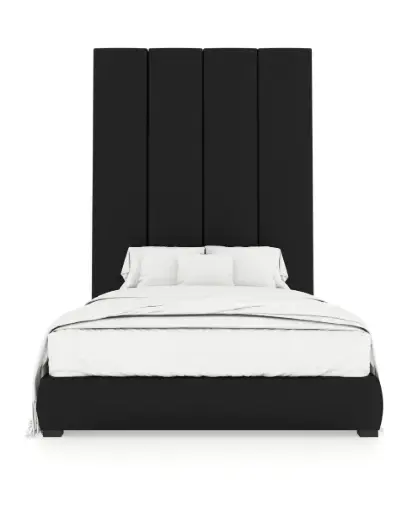 WALL FURNITURE PANELING® Beds 240, Cama de diseño con Cabecera 52 de tapicería de Calidad Superior + Base de cama Reforzado con angulos de Acero + Somier de Alta Resistencia  (copia)