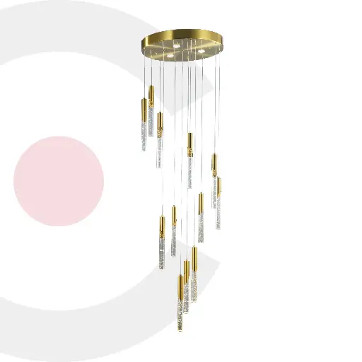 Lámpara colgante 2CLAT64