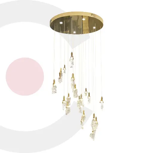 Lámpara colgante 2CLAT98