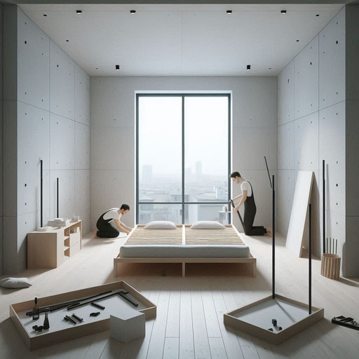 Armado de base de cama